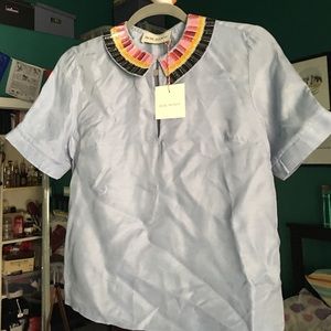 Rachel Antonoff “Lipstick Collar” Shirt